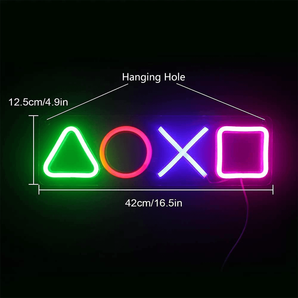 Playstation Icon Neon Sign Led Lightning 20 JOD