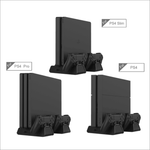 PS4 Slim Pro Multi - functional Charging & Cooling Stand TP4 - 882 Console 15