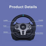 PXN V9 PC Racing Wheel Racing 75 JOD