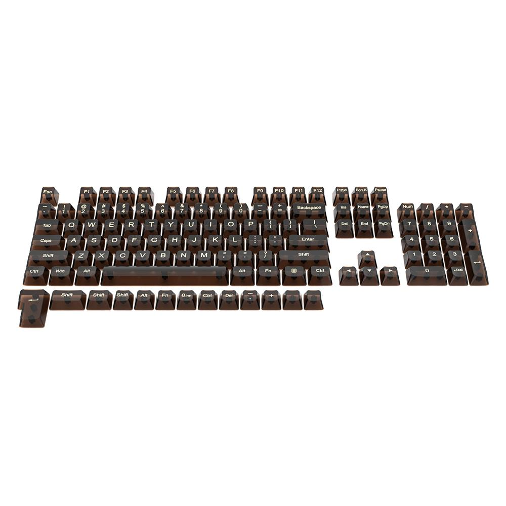 Redragon A138 Transparent Black keycaps 117 Keys Keyboard