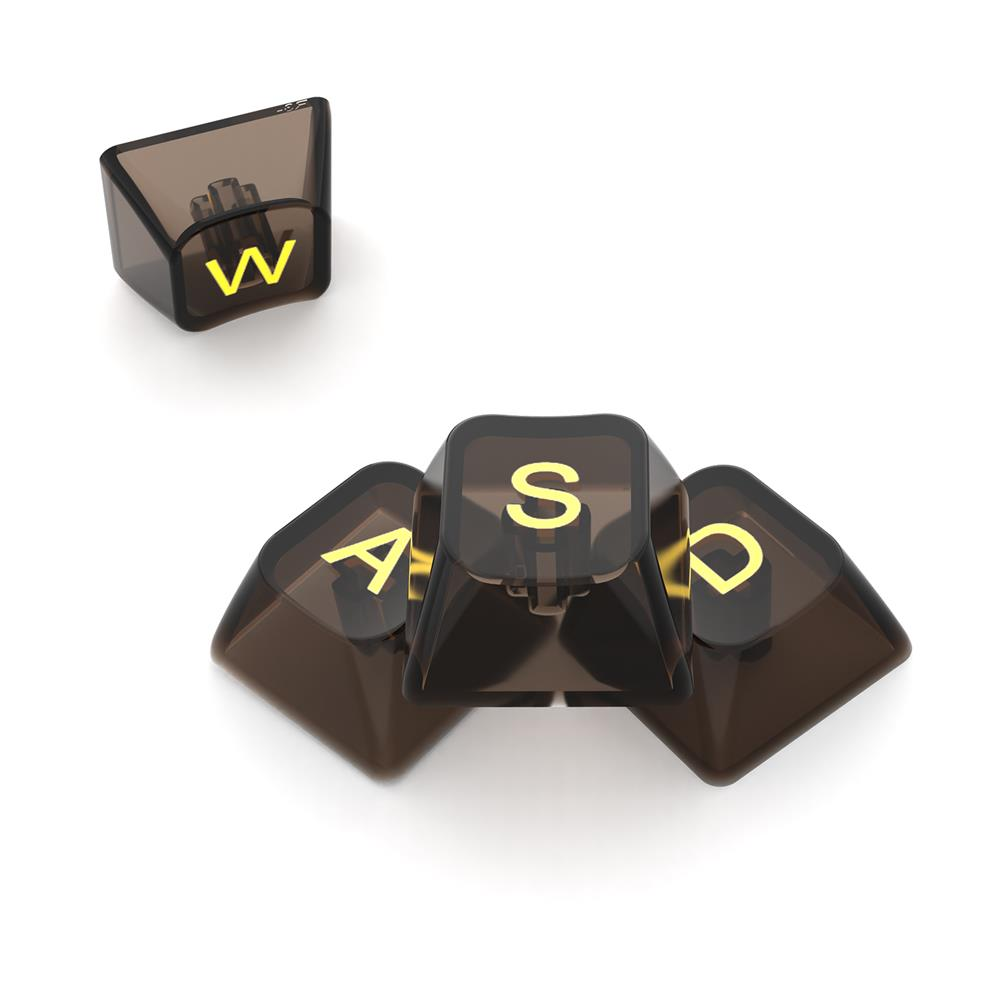 Redragon A138 Transparent Black Keycaps 117 Keys Redragon A138 Transparent Black Keycaps 117 Keys