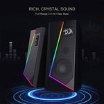 Redragon ANVIL GS520 RGB Desktop Speakers Audio 17 JOD