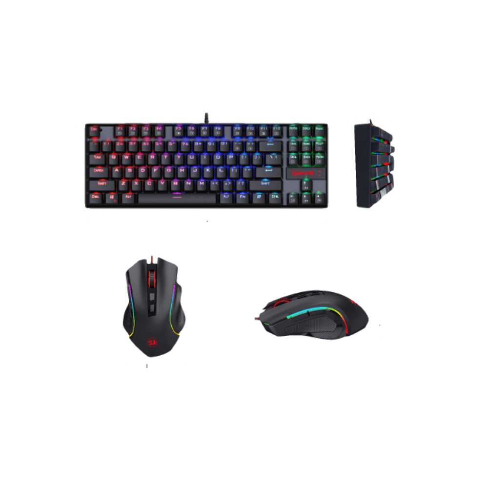 Redragon K552 - RGB - BA Mechanical Gaming Keyboard And Mouse Combo Bundle 40