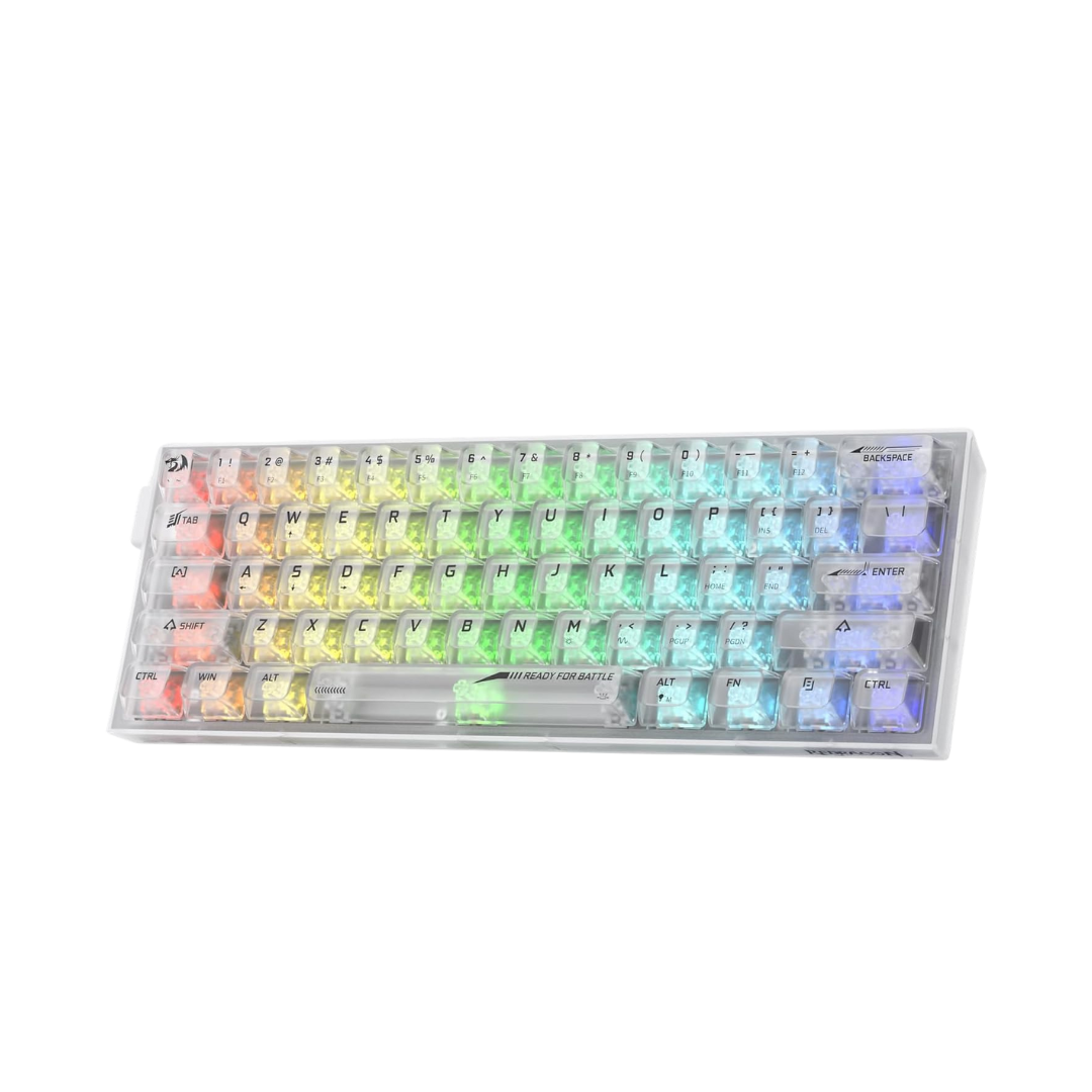 Redragon K617 Ct 60% Wired Rgb Gaming Keyboard, 61 Keys Compact