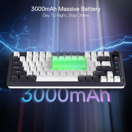 Redragon K673 PRO 75% Wireless Gasket RGB Gaming Keyboard Keyboard