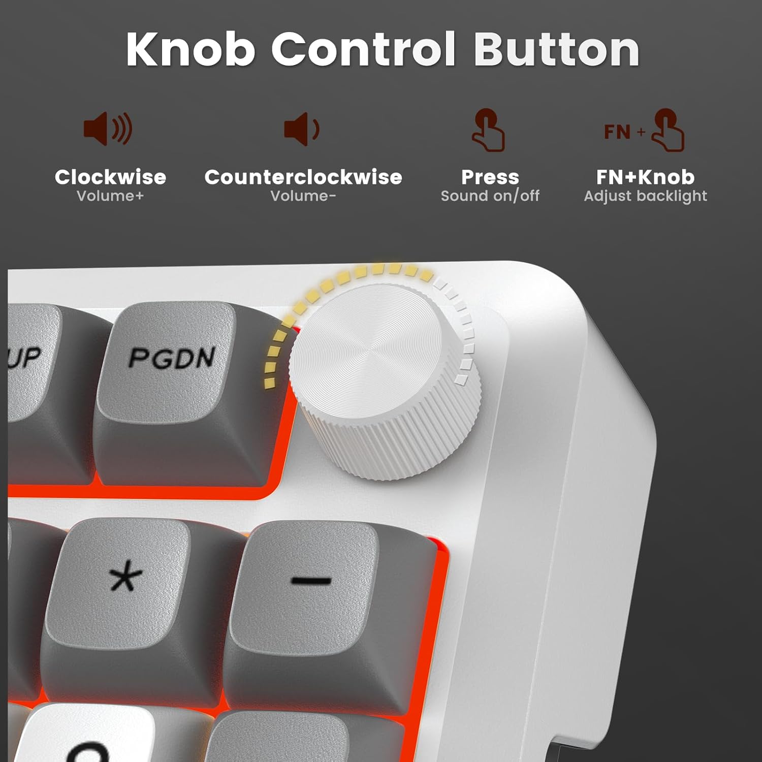 Redragon K688 GWL Wireless Mechanical Keyboard 3 Mode Gasket Mounted RGB Gaming