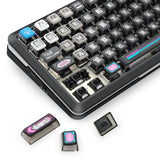 Redragon K708MC RGB Flekact Pro Tri-Mode 75% Hot-Swappable Wireless Mechanical Keyboard with LCD Display (Sunuo Switch)