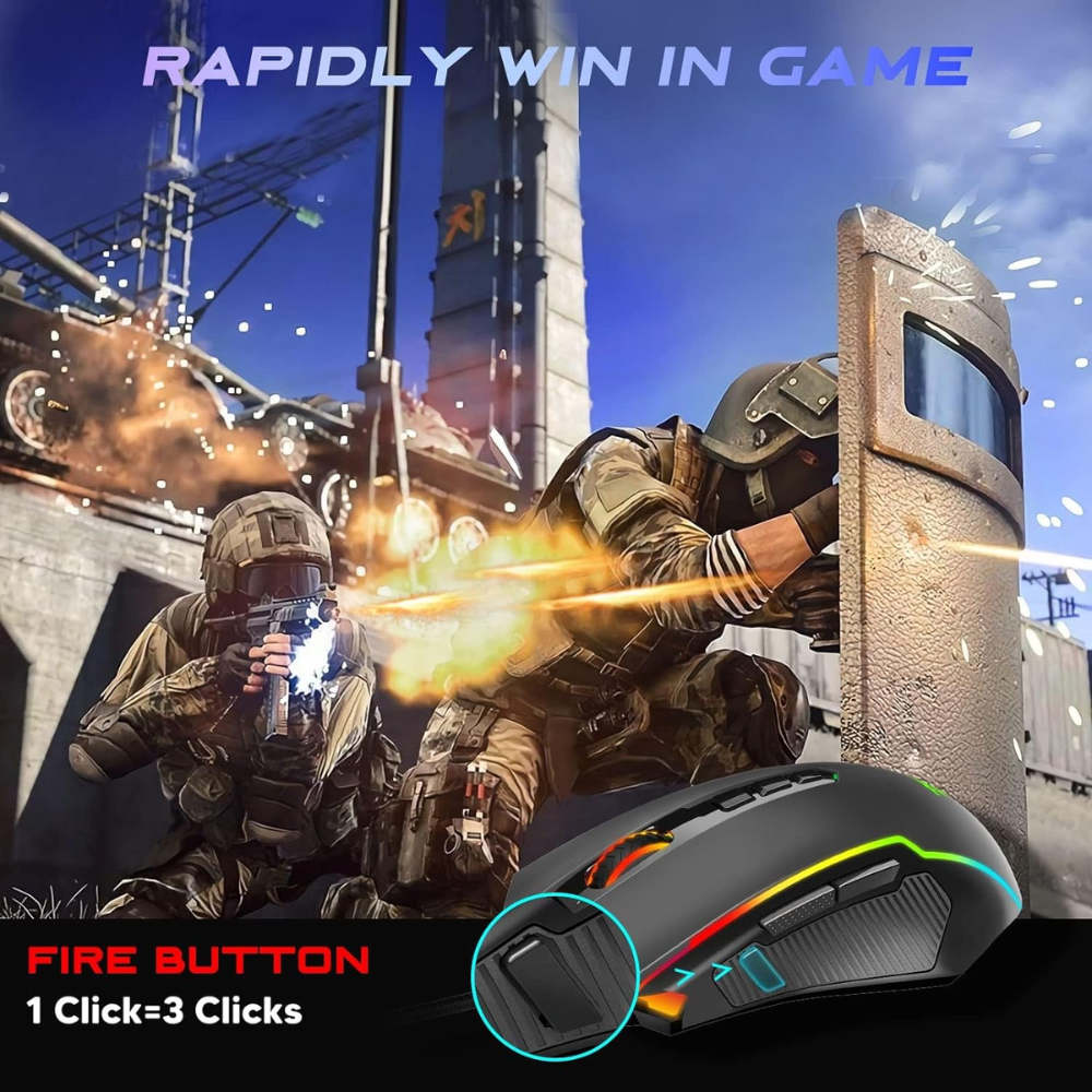 Redragon M910 RANGER RGB Gaming Mouse Mouse
