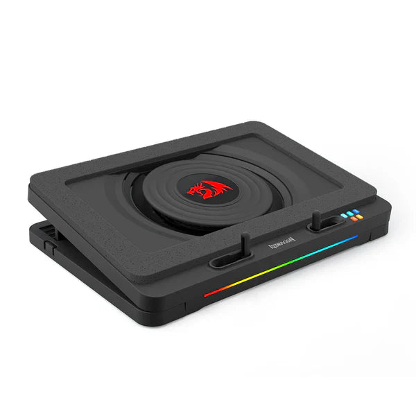 Redragon Windseeker RGB Turbo Fan Laptop Cooler (GCP512) Cooling Stands