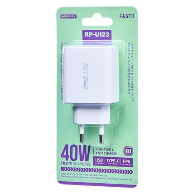 REMAX RP U123 40W 1A + 2C KIDDY SERIES FAST CHARGER Cables & Chargers