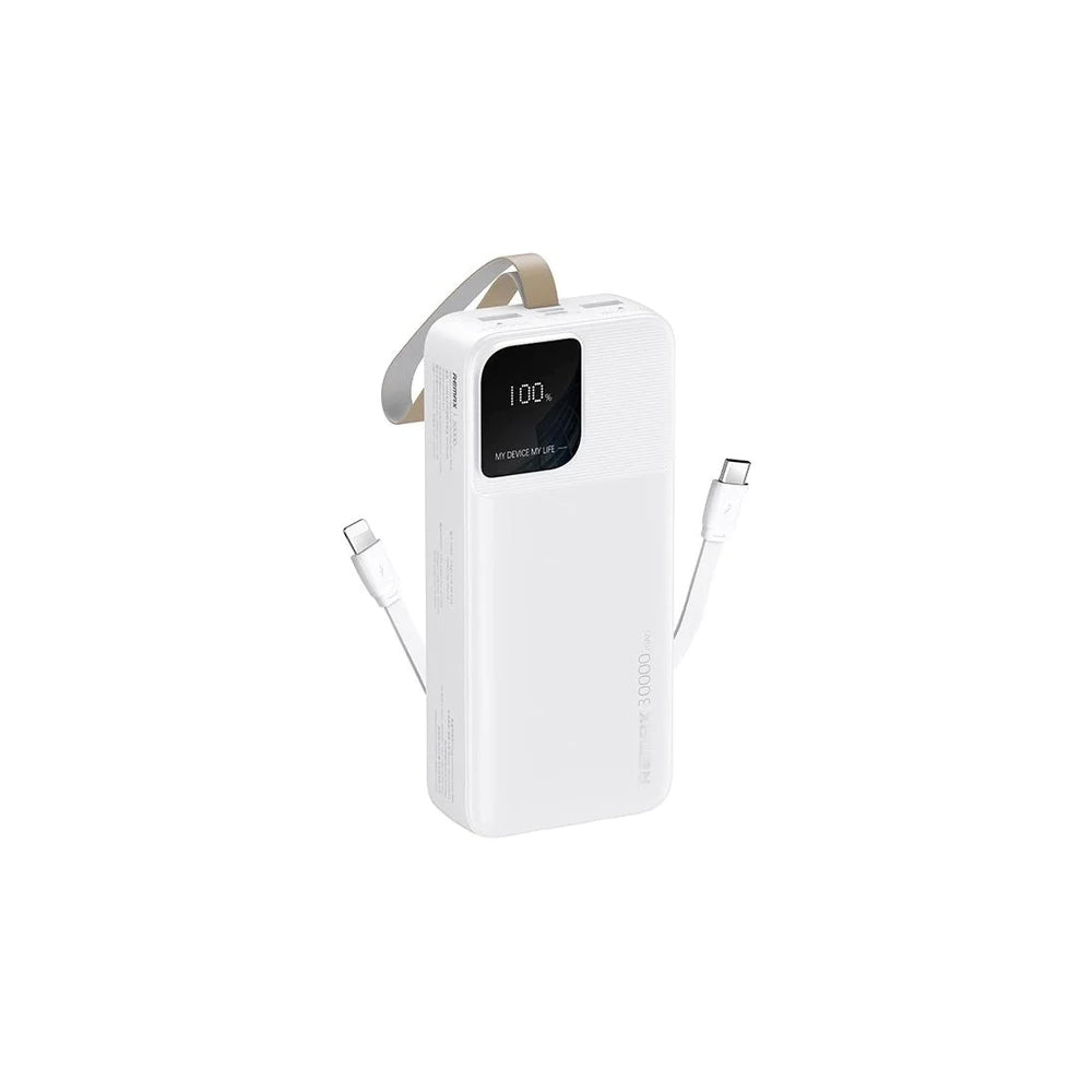 REMAX RPP 659 2.4A 30000MAH CABLED POWER BANK Cables & Chargers