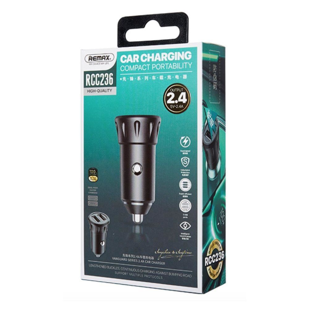 Remax Vanguard RCC236 2.4A Car Charger Cables & Chargers