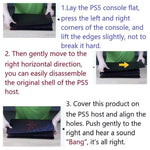 Replacement Shell 2pcs for PS5 CD - ROM Game Console Console 20 JOD
