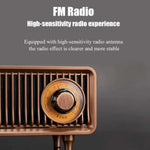Retro Bluetooth speaker B9 radio Audio 18 JOD