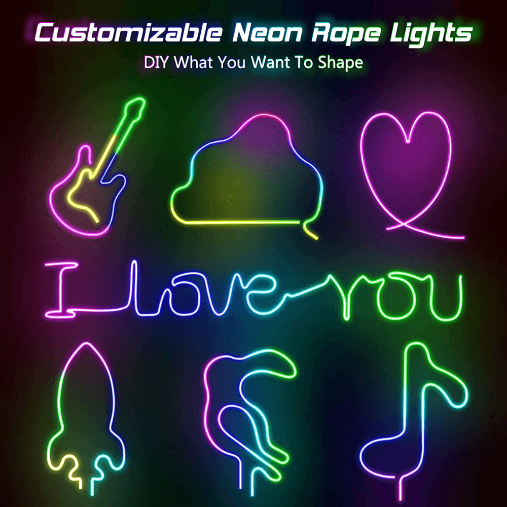 RGB LED Smart Neon Strip WS2811 Lightning 25 JOD