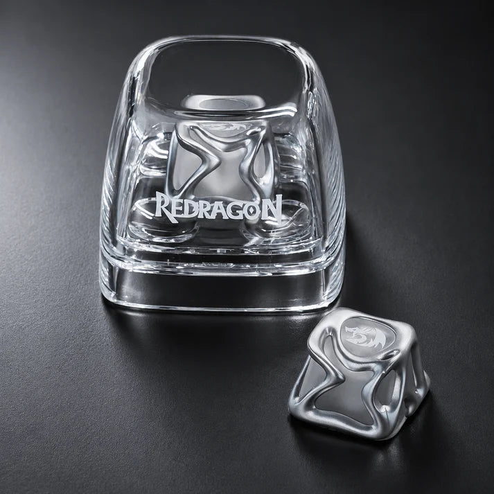 Redragon CrystalFlow™ Liquid Metal RGB Artisan Mechanical Keyboard Keycap – Premium Custom ESC Key ( 1 pcs)