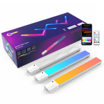 RGBIC DIY Smart Dream Color LED Light Bar 9 Pcs Lightning 45 JOD