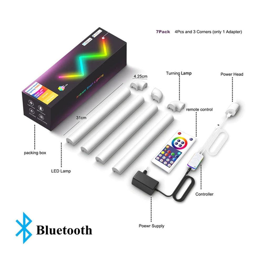 RGBIC LED Smart Wall Lamp Light Lightning