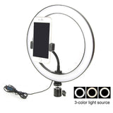 Ring Light 26cm with tripod for Multiple Uses Streaming 14 JOD