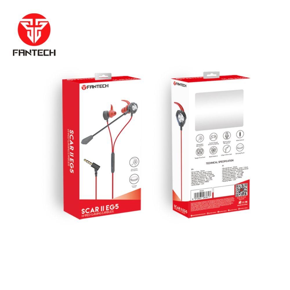 SCAR II EG5 Wired Gaming Earbuds Audio