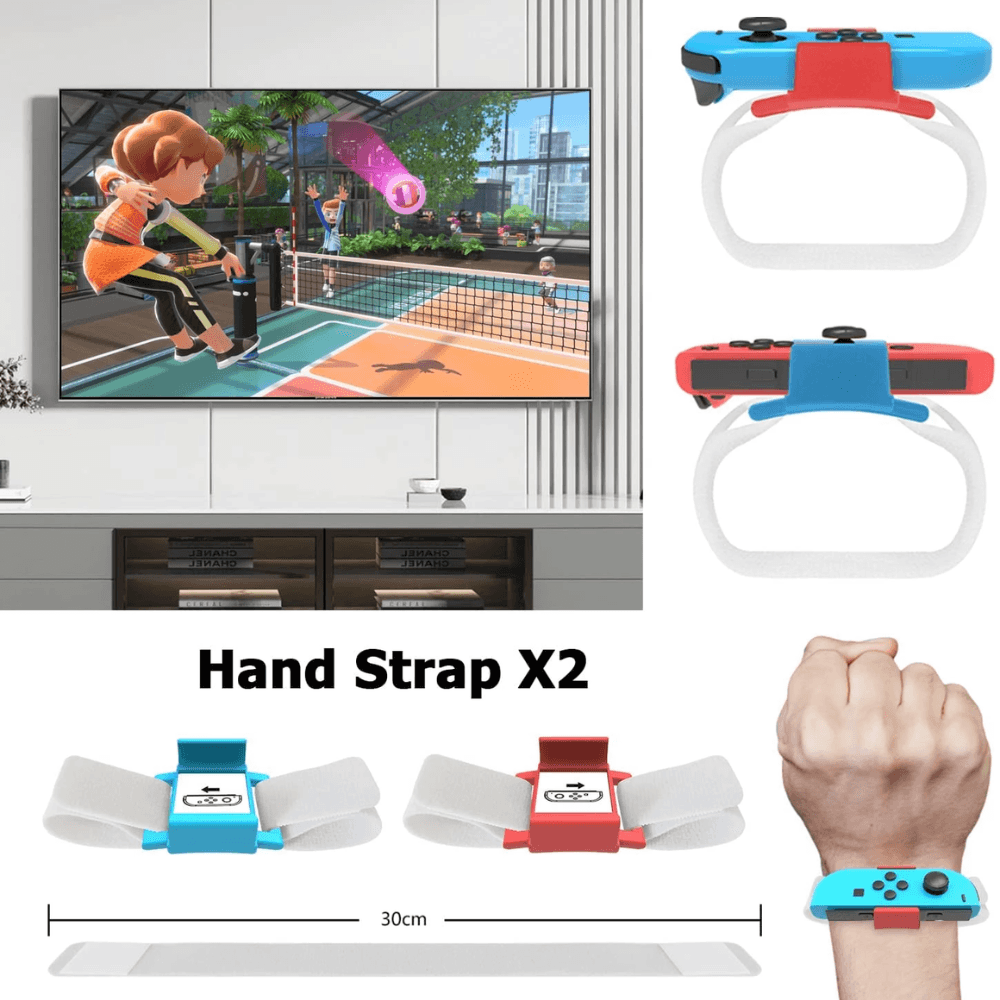 Sports Game Accessories Bundle for NS Switch Sport Accessories 9 in 1 Console