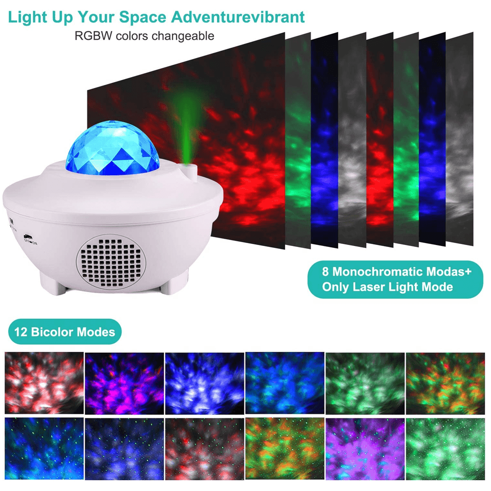 Starry Projector Light and Music Player Lightning