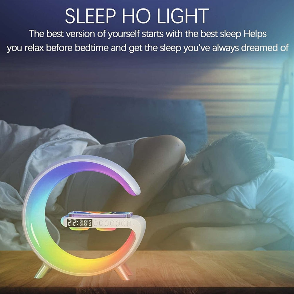 Wake Up Light Sunrise Alarm Clock Wake Up Light With Wireless Speaker BT 3401