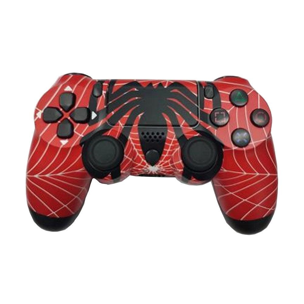 Wireless BT Gamepad For PS4 Controller Black Spider – Gameak Jo ...