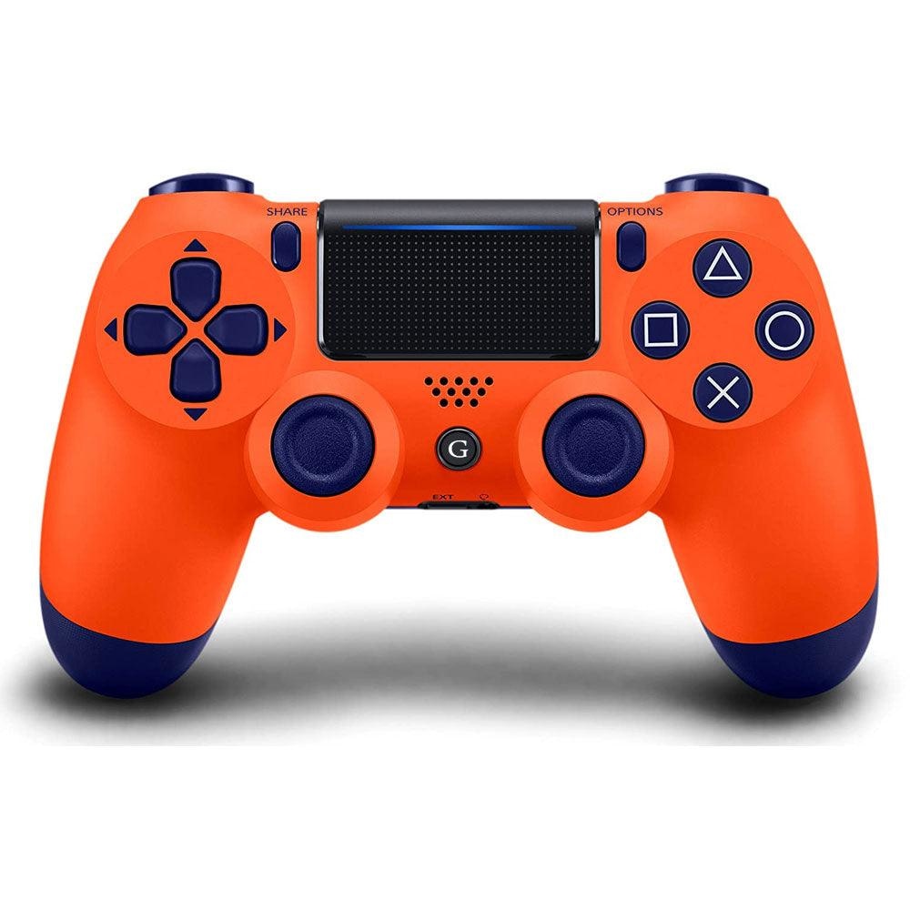 Wireless BT Gamepad For PS4 Controller Solid Orange Console 12 JOD
