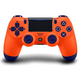 Wireless BT Gamepad For PS4 Controller Solid Orange Console 12 JOD