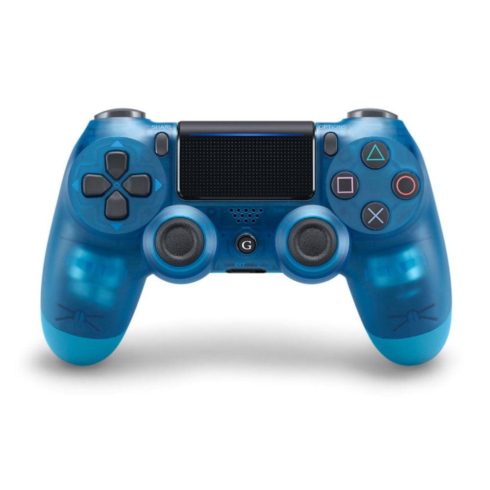 Wireless BT Gamepad For PS4 Controller Trans Blue Console 12 JOD