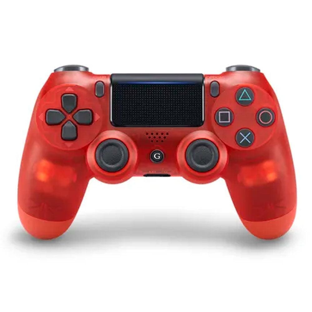 Wireless BT Gamepad For PS4 Controller Trans Red Console 12 JOD