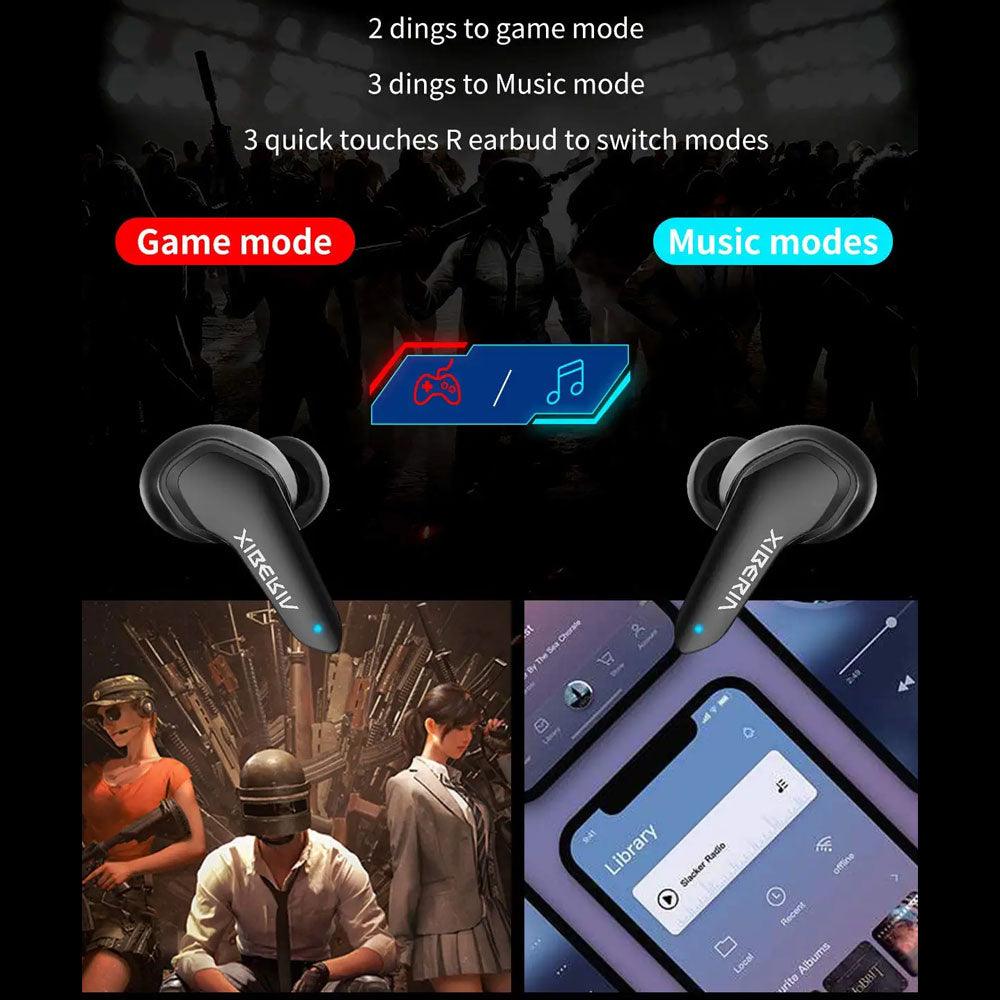 XIBERIA W3 Wireless Bluetooth Gaming Earbuds Audio
