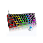 Ziyoulang T60 Mechanical Keyboard 62 Keys Keyboard 23 JOD